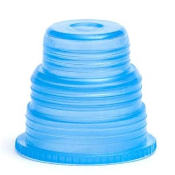 Bio Plas Bio Plas 8370 Hexa-Flex Safety Caps for 10mm 12mm 13mm 16mm 18mm Tubes 500 pk - Blue 8370 - main